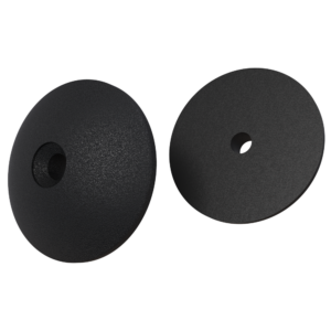 Embouts pour main courante TEO Noir 9005 Sablé
