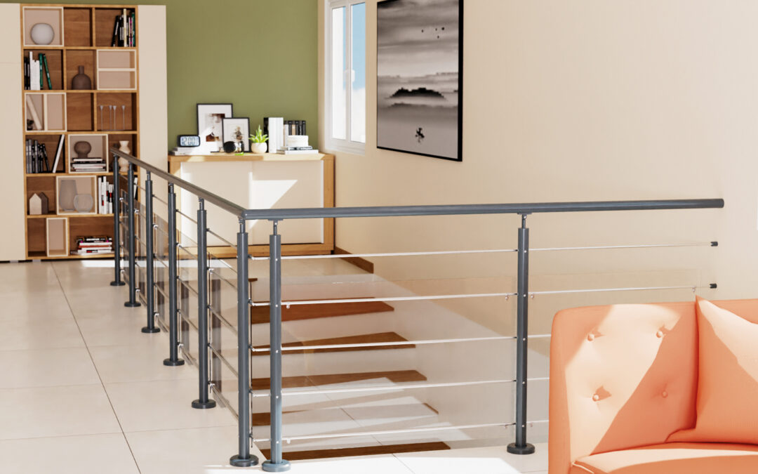 Garde-corps intérieur TEO Gris Sablé