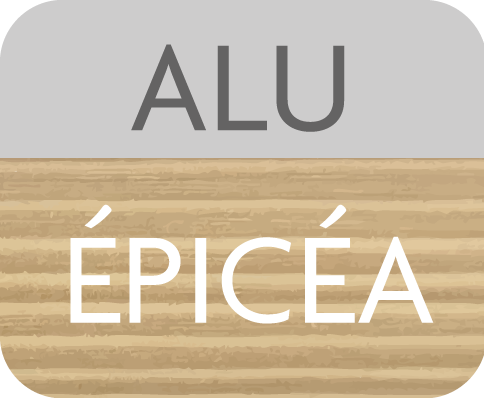 Picto Alu Gris 7016 Sablé